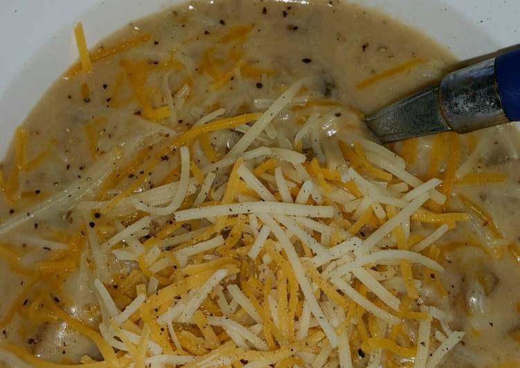 Perfect Potato Soup for crockpot