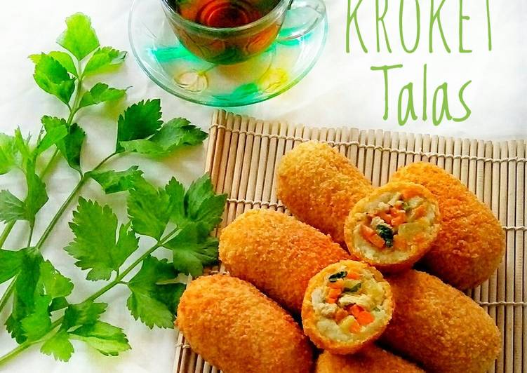 Resep Kroket Talas yang Enak Banget