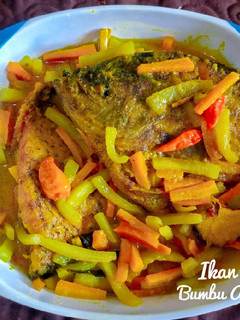 Foto resep Ikan Gurame Bumbu Acar Kuning
