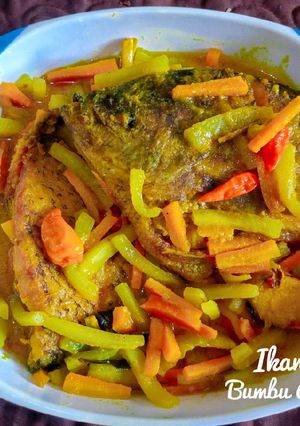 Foto resep Ikan Gurame Bumbu Acar Kuning