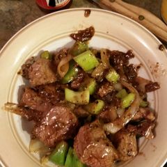 A picture of Black Pepper Stir Fry.