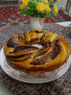عکسی از دستور نان شکلاتی بدون فر