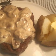 A picture of Creamy Mushroom Sauce.