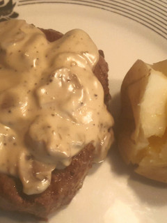 A picture of Creamy Mushroom Sauce.