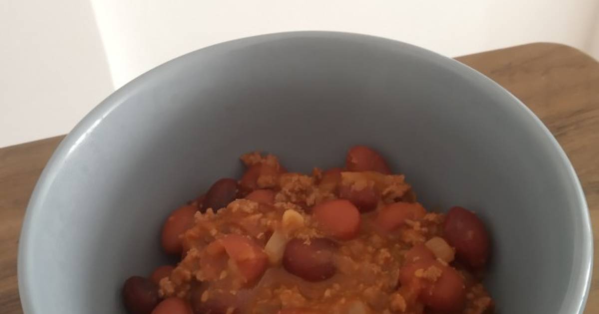 Chili con carne y frijoles 48 recetas caseras Cookpad