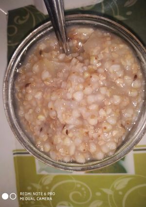 फलहारी कुटु के चावल की खिचड़ी (falahari kuttu ke chawal ki khichdi recipe in Hindi) रेसिपी मुख्य फोटो