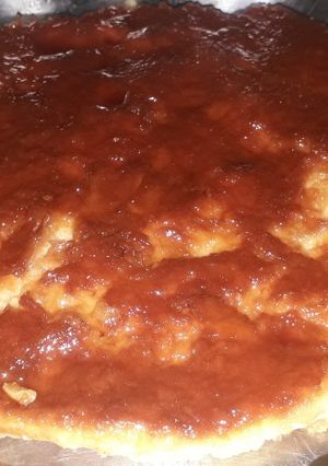 Una foto de Budín de pan para dos❤
