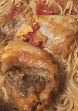 A picture of Spaghetti 🍝 sauce.