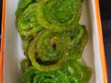 बटरस्कॉच जिलेबी (butterscotch jalebi recipe in marathi)