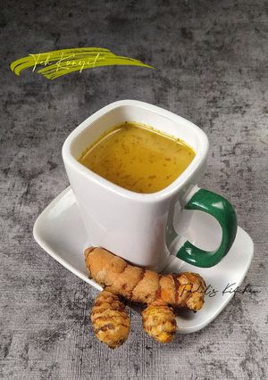 Foto resep Teh Kunyit/Turmeric Tea (Haldi Wali Chai)