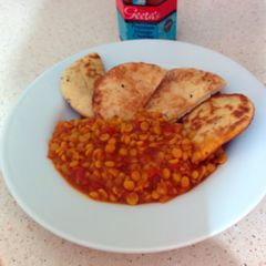 A picture of Split pea dal.