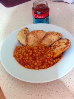 A picture of Split pea dal.