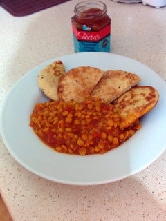 A picture of Split pea dal.