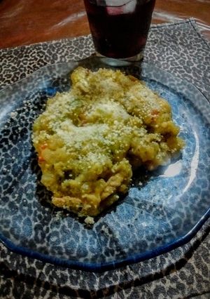 Una foto de Guiso de polenta