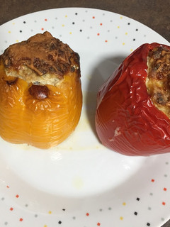 Una foto de Pimientos rellenos