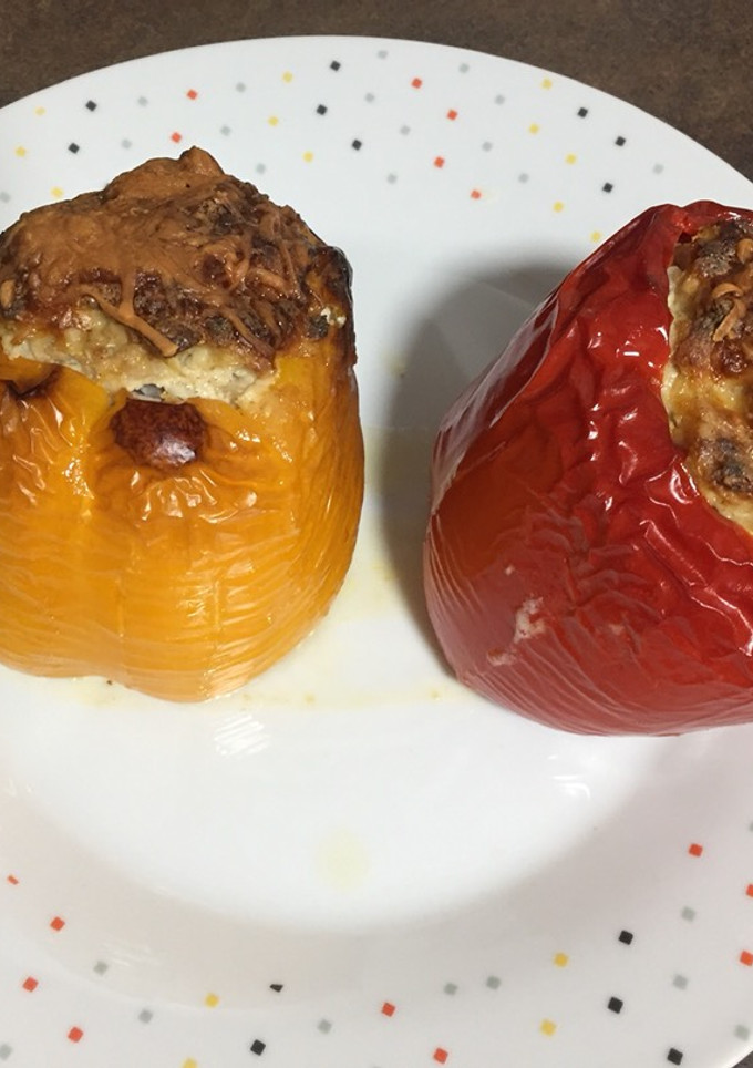Una foto de Pimientos rellenos