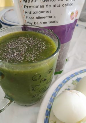 Una foto de Licuado verde