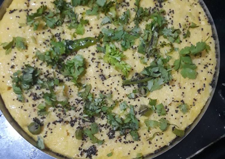 Instant Steam dhokla