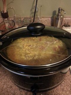 A picture of Turkey Cheeseburger Soup.