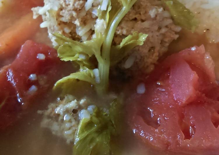 Caldo De Albondigas/ Meatball Soup Caldo De Albondigas/ Meatball Soup