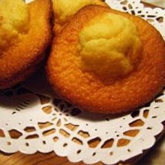 A picture of Moist and Fluffy Milky Honey Madeleines.