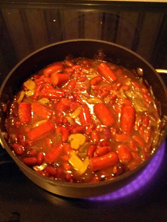 A picture of Kim's chuck wagon stew.