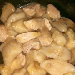 A picture of Simple Creamy Chicken and Dumplings.