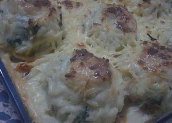Popular Recipe Potato Balls with Chicken and White Sauce Most Delicious
