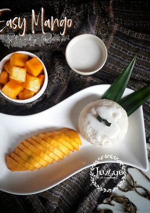 Foto resep 163. EASY MANGO STICKY RICE