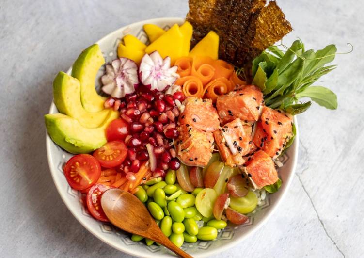 Step-by-Step Guide to Make Quick Poke bowl - California style 🥗