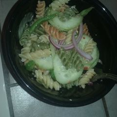 A picture of Italian pasta salad.