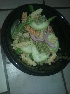 A picture of Italian pasta salad.