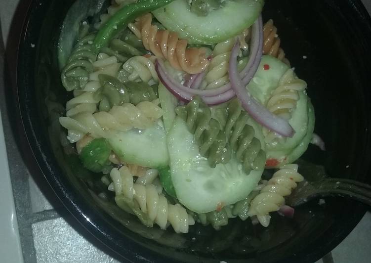 Recipe of Super Quick Homemade Italian pasta salad