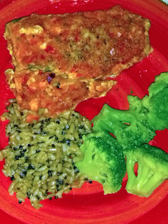 A picture of Sweet Pepper Baked Salmon.