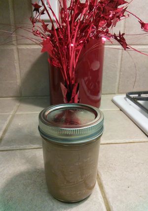 A picture of Peppermint mocha coffee creamer.
