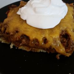 A picture of Taco Bake (gluten-free).