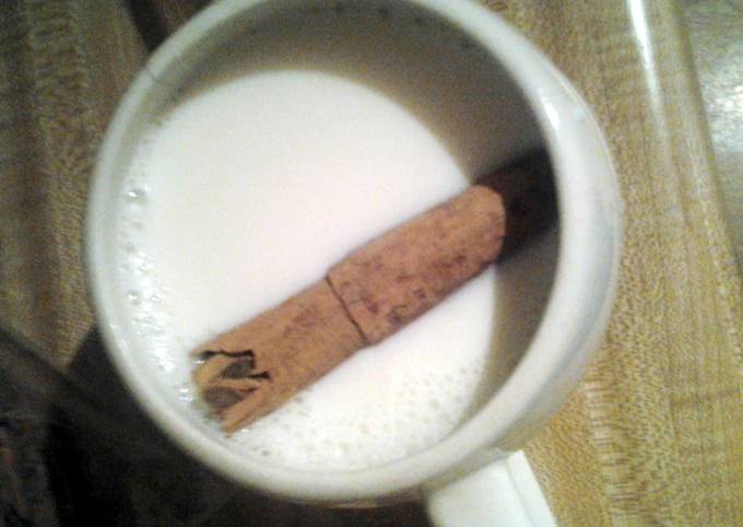 Simple Way to Prepare Favorite Warm milk with cinnamon stick (leche con canela)