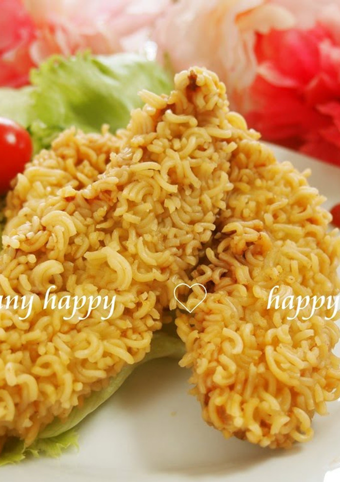 A picture of Ramen-breaded Cutlets.