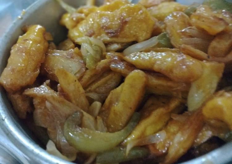 Easiest Way to Make Crispy potato chilli in A Minutes for Beginners