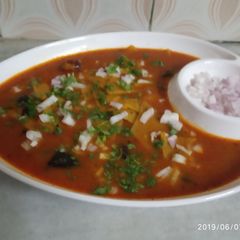 Dal dhokli A picture of Dal dhokli.