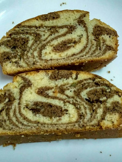 A picture of Zebra cake.