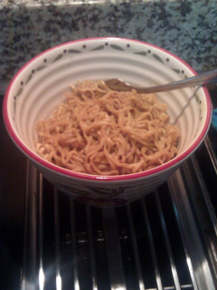 A picture of Fried Ramen (cheap lo mein).