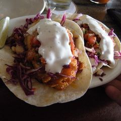A picture of Fish Tacos.