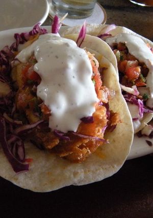 A picture of Fish Tacos.
