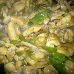 A picture of Creamy Skillet Chicken Fajitas.