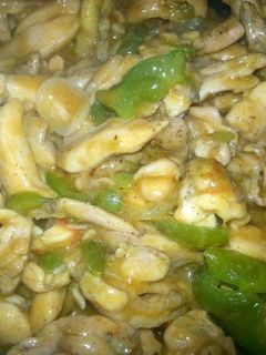 A picture of Creamy Skillet Chicken Fajitas.