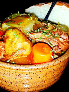 A picture of Mike's Old Time Beef Stew.