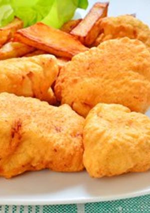 صورة لوصفة ناجتس الدجاج