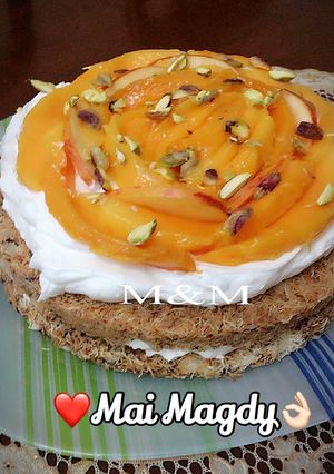 صورة لوصفة كنافه مانجه