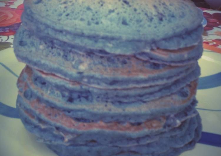 Simple Way to Make Favorite Blueberry Cream Cheese Pancakes